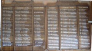Honour Board E